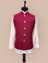 Load image into Gallery viewer, Linen Nehru Jacket
