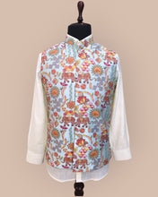 Load image into Gallery viewer, Pestal Sky Blue mens waistcoat