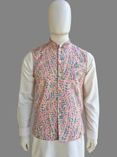 Load image into Gallery viewer, MULTI COLORED DEIGNER WAISTCOAT