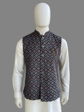 Load image into Gallery viewer, MULTI COLOR VELVET NEHRU JACKET