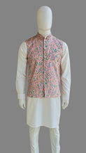 Load image into Gallery viewer, MULTI COLORED DEIGNER WAISTCOAT