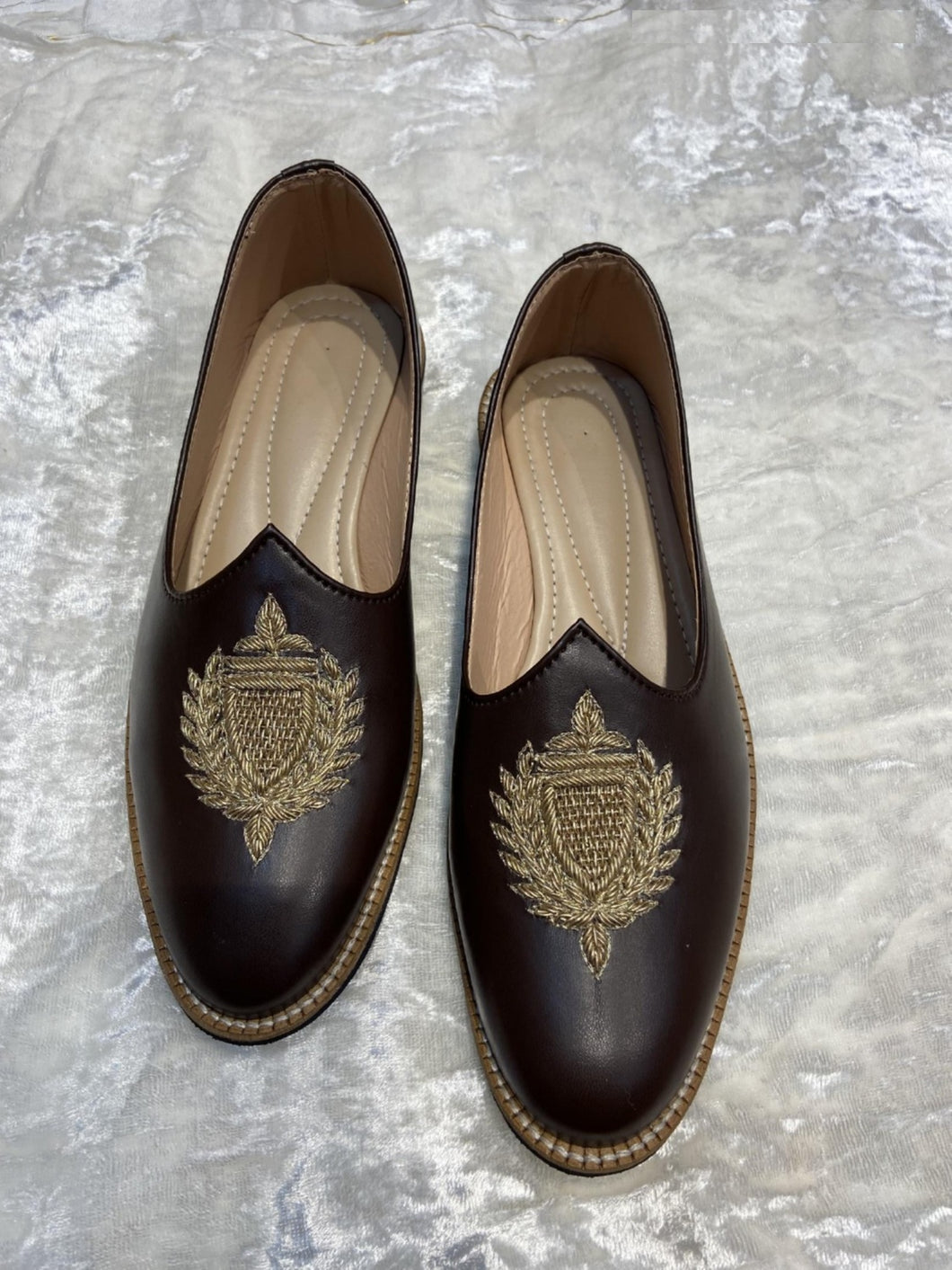 ART SILK FABRICATED LOAFER FOR MENS