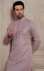 ONION PINK OCCASIONALLY KURTA WITH PANT