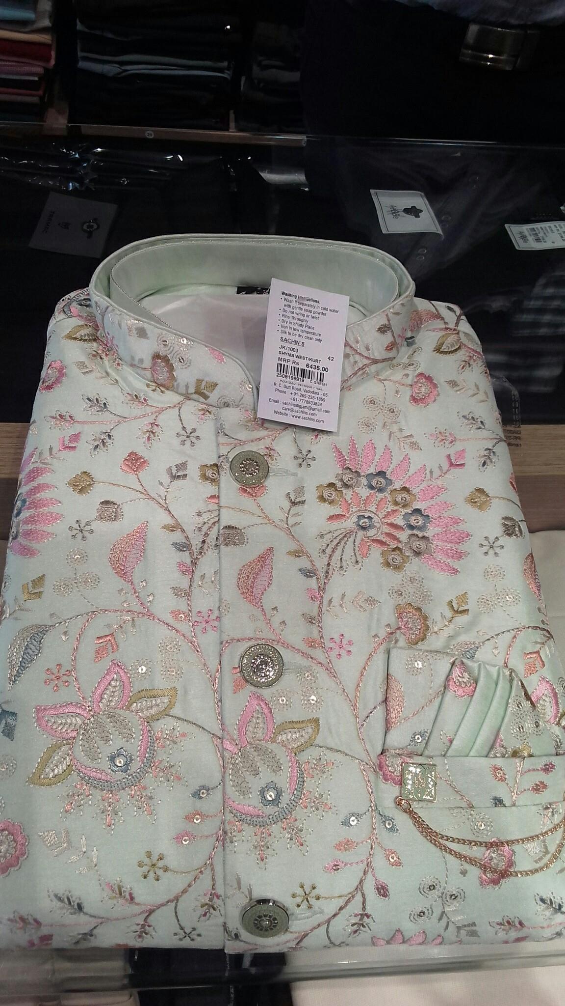 SHYAMA WESTKOTE KURTA SET-JK/1003