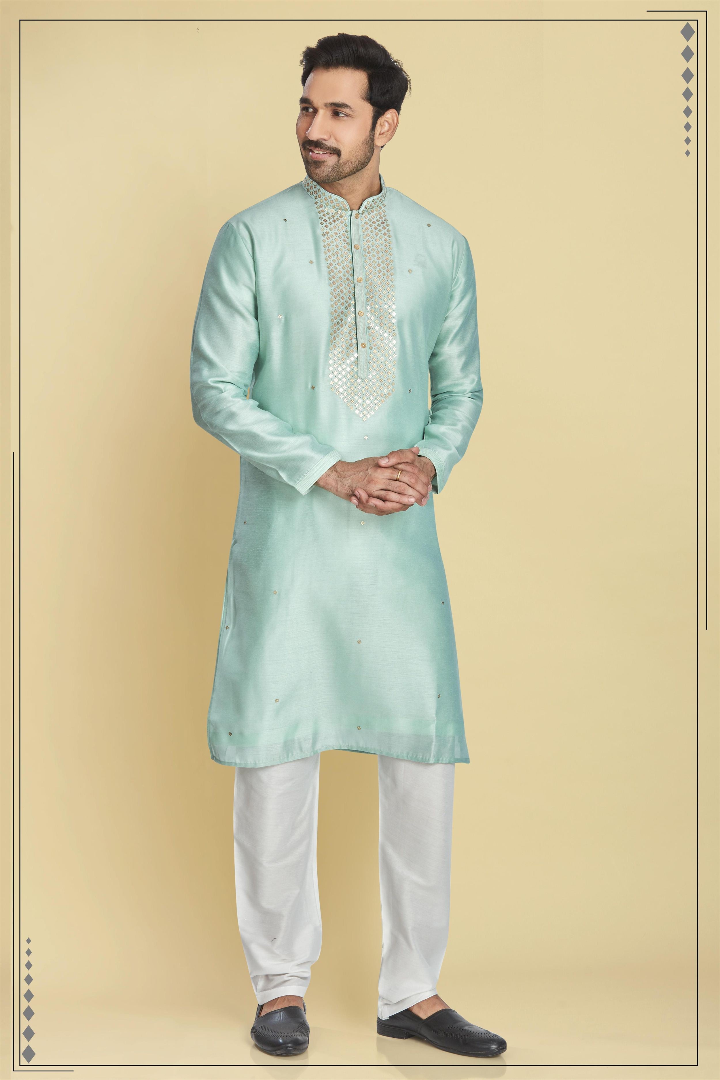 MENS FESTIVE KURTA PYJAMA