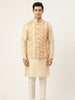 Floral Printed Nehru Waistcoat