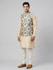 Printed Nehru Waistcoat