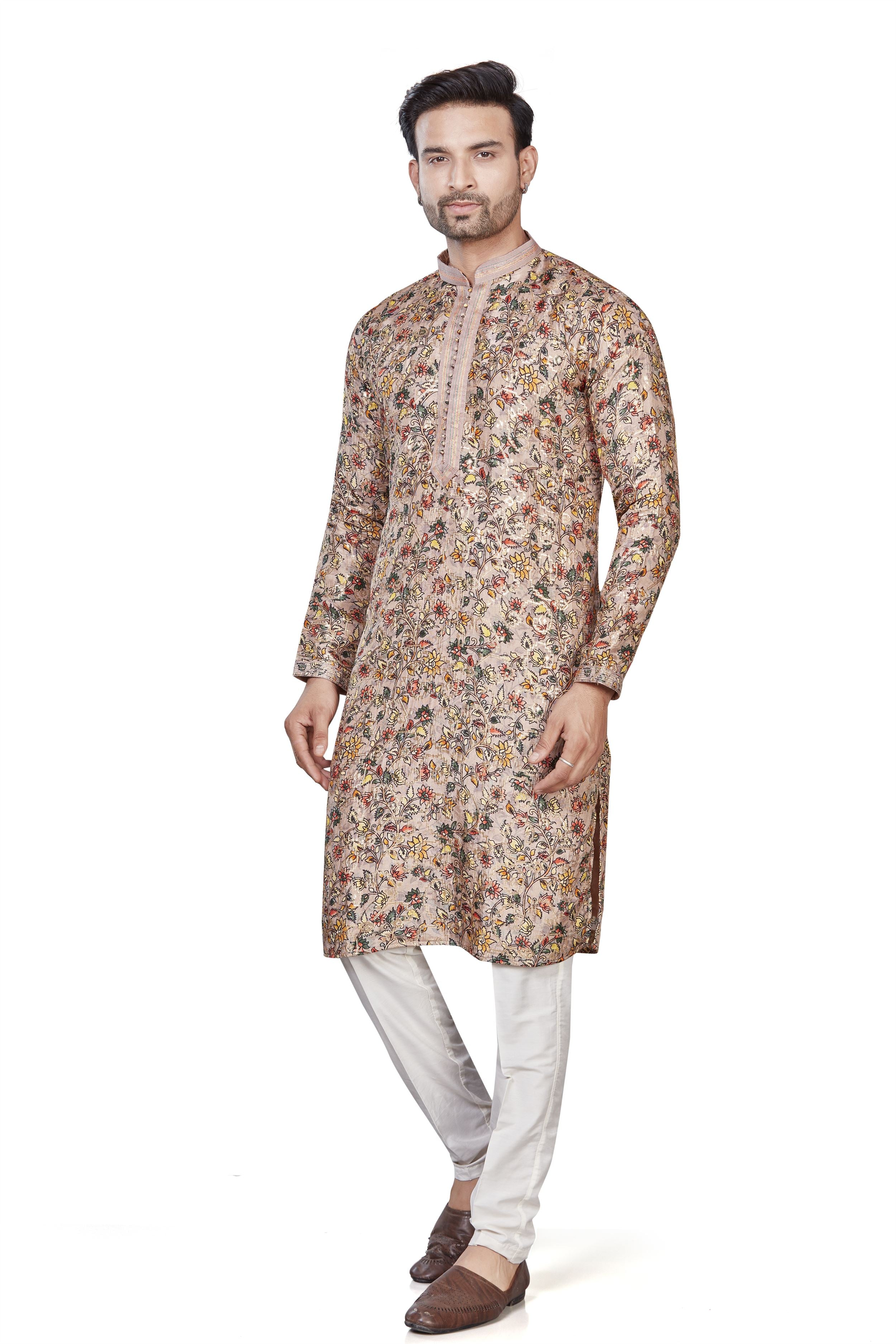 Floral printed kurta set
