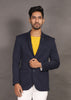 BLUE MENS PARTYWEAR COAT
