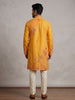 Vibrant Yellow Embroidered Kurta Set