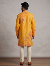 Load image into Gallery viewer, Vibrant Yellow Embroidered Kurta Set
