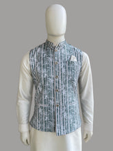 Load image into Gallery viewer, PRINTED SILK WAISTCOAT
