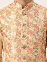 Load image into Gallery viewer, Floral Printed Nehru Waistcoat

