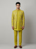 Lime Zest Embroidered Indo-Western for men
