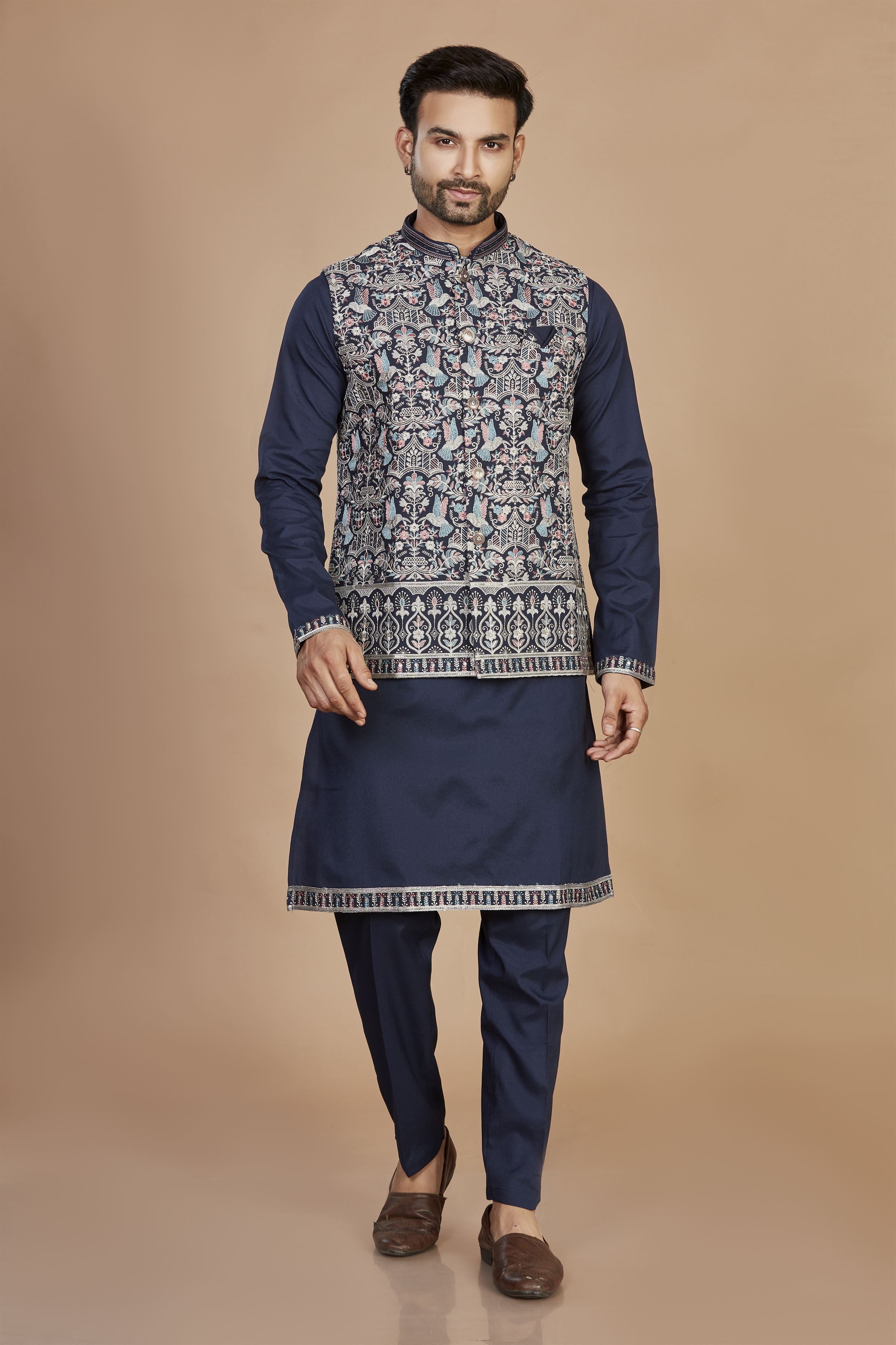 Elegant Jacket Kurta