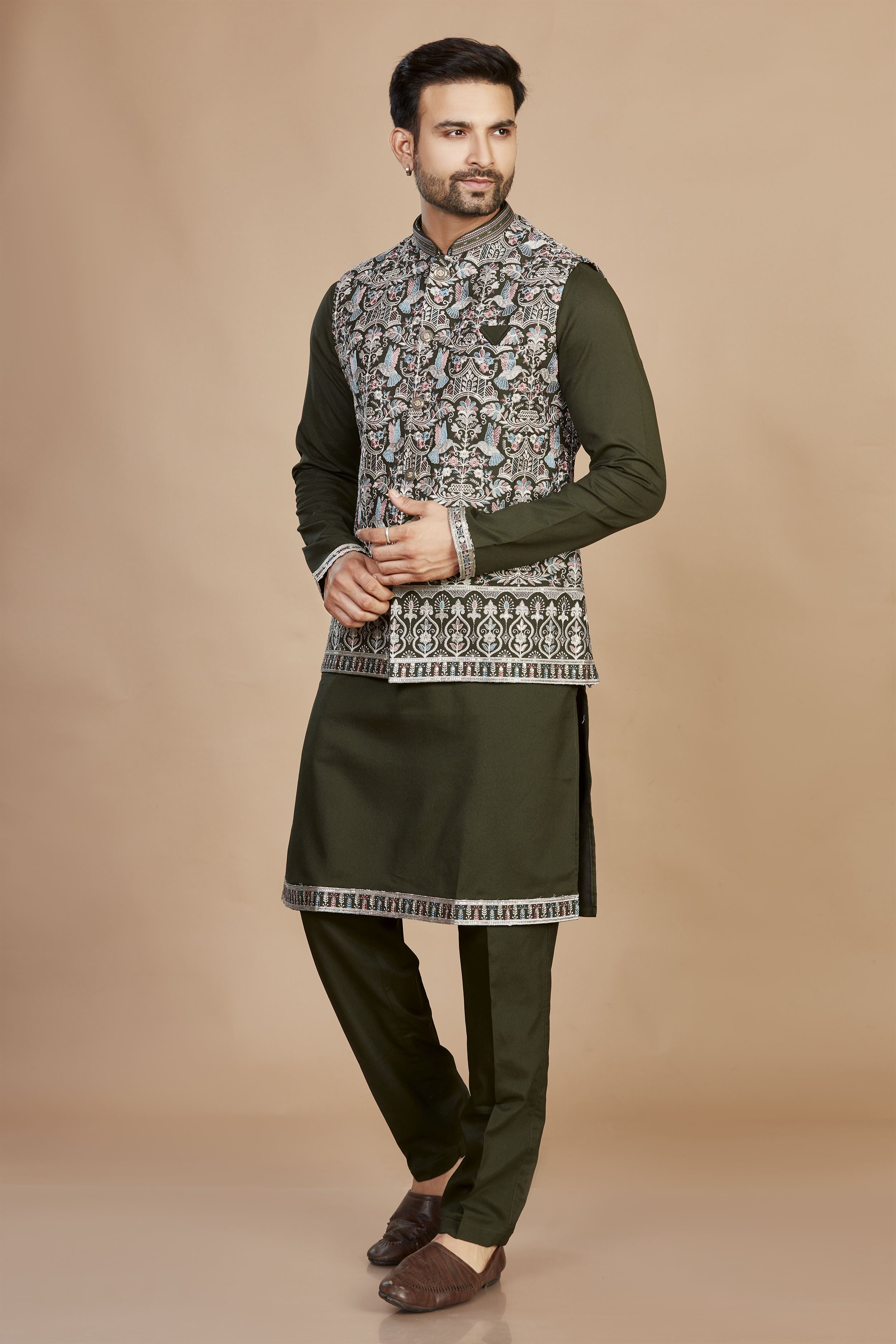 Elegant Jacket Kurta
