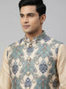 Printed Nehru Waistcoat