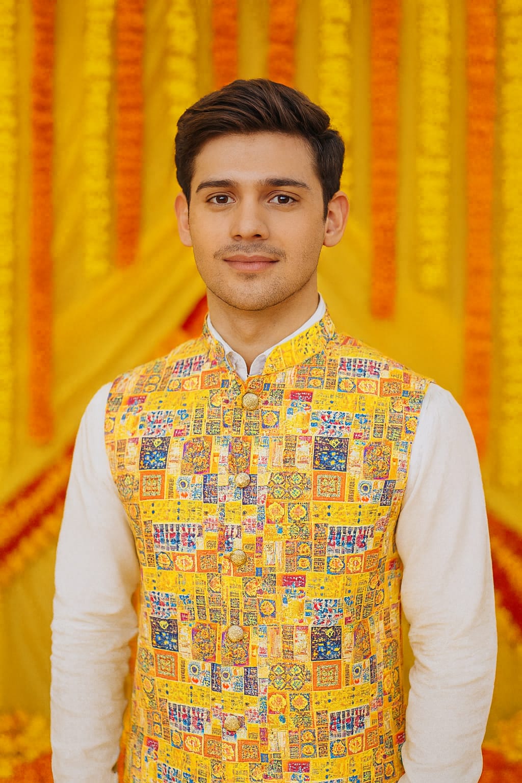 Yellow Traditional Jacket