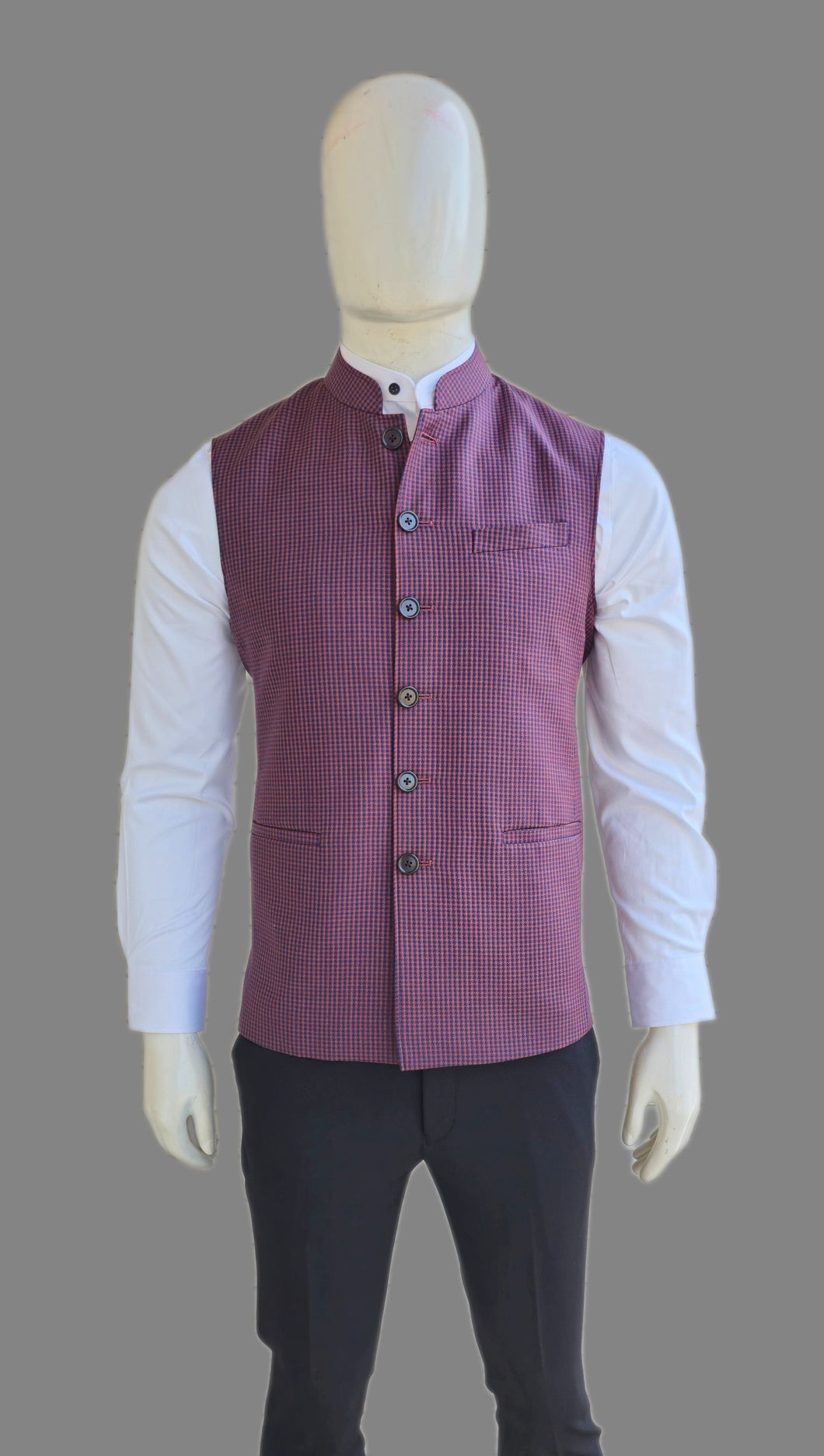 CLASSIC SELF CHECKS WAISTCOAT