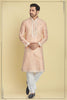 PASTEL PEACH KURTA PYJAMA