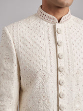 Load image into Gallery viewer, Exquisite Ivory Embroidered Sherwani Set
