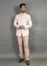Load image into Gallery viewer, FLORAL WOVEN JODHPURI SUIT
