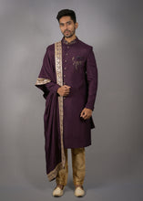 Load image into Gallery viewer, EMBROIDERED SHERWANI FOR GROOM
