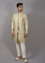 Load image into Gallery viewer, SILK EMBROIDERED INDO WESTERN
