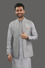 Load image into Gallery viewer, GREY WAISTCOAT SET FOR MENS
